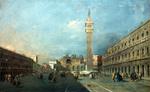 欧洲12-19世纪油画六_GUARDI, Francesco - Piazza San Marco 2